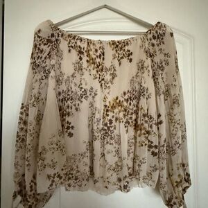 Wilfred Floral Off-Shoulder Women's Top